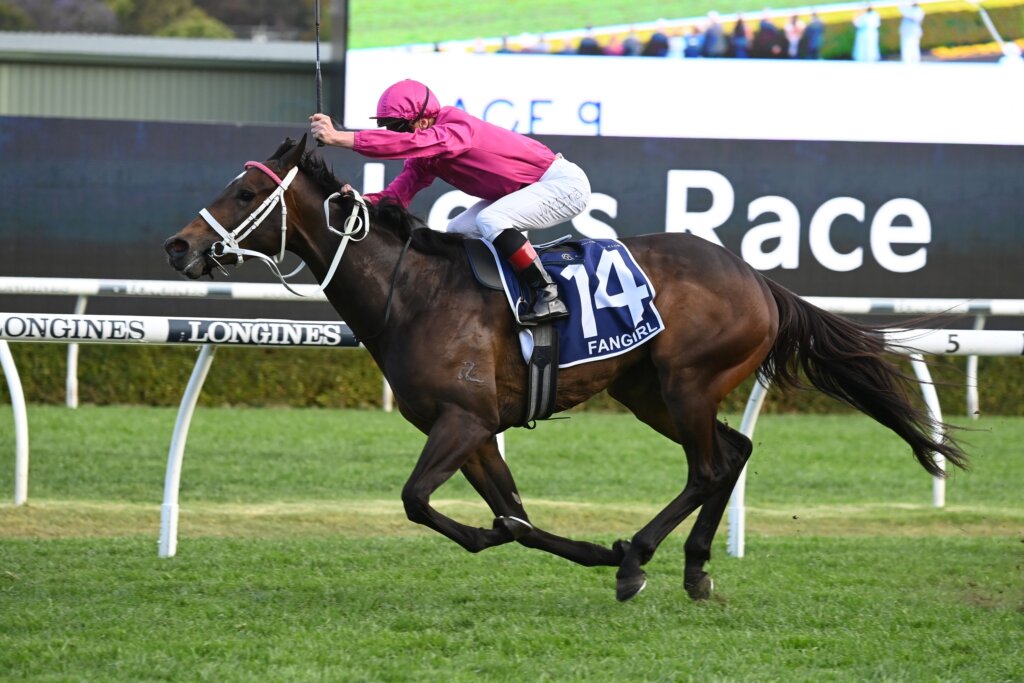 2023 King Charles III Stakes winning mare Fangirl