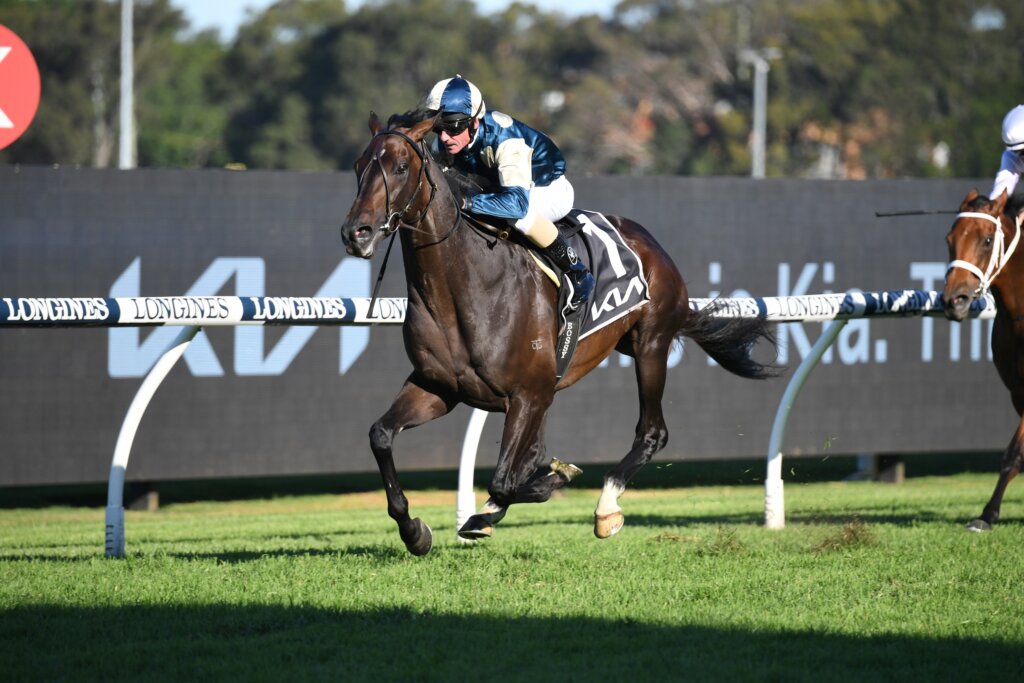 Sir Dragonet winning the 2021 Tancred Stakes