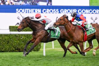 I Am Me winning the 2024 Concorde Stakes at Randwick