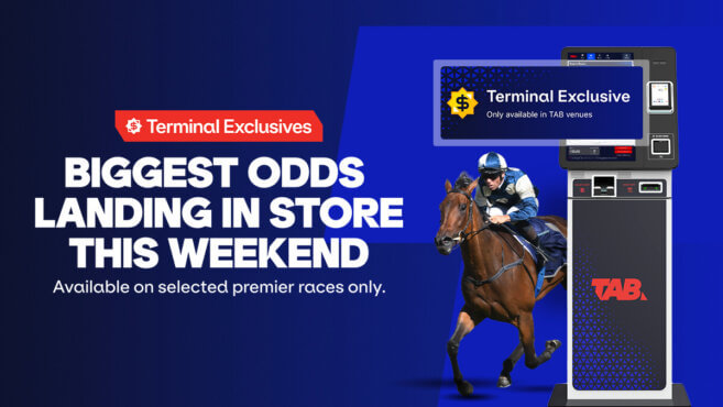 New at TAB Venues: Terminal Exclusives & Popular Same Race Multis