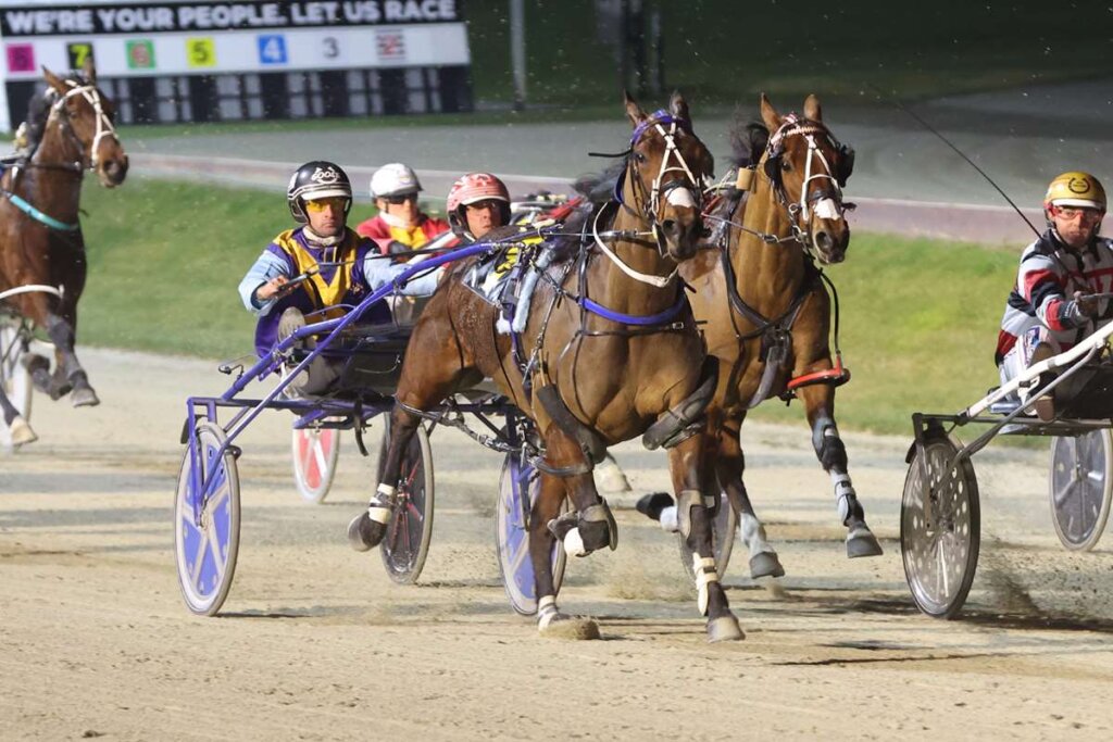 Mo’unga winning the Allied Security Maurice Holmes Vase on 22 August 2025. Photo by Race Images NZ.