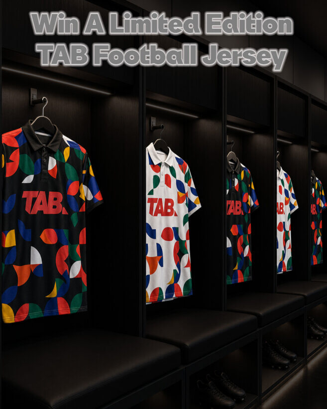 TAB Limited Edition Football Jerseys Giveaway