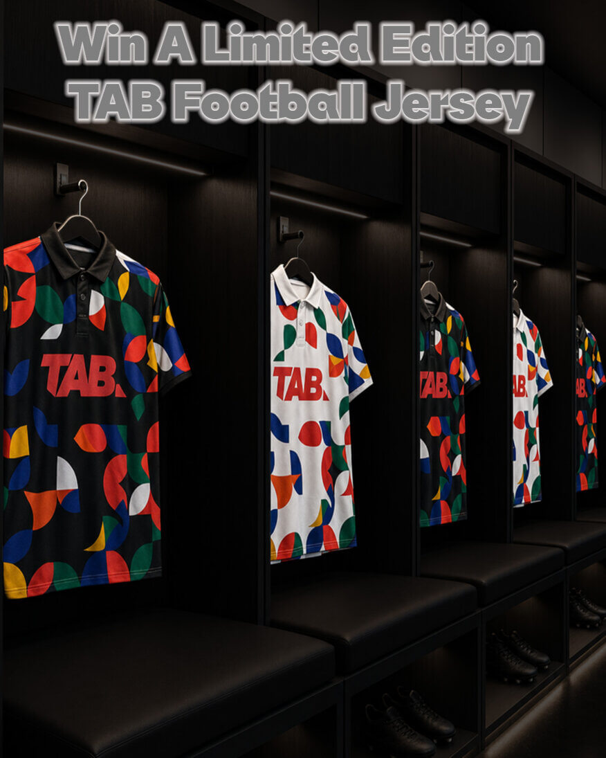 TAB Limited Edition Football Jerseys Giveaway