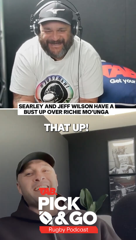 Searley & Jeff Wilson Bust Up | Pick & Go Podcast