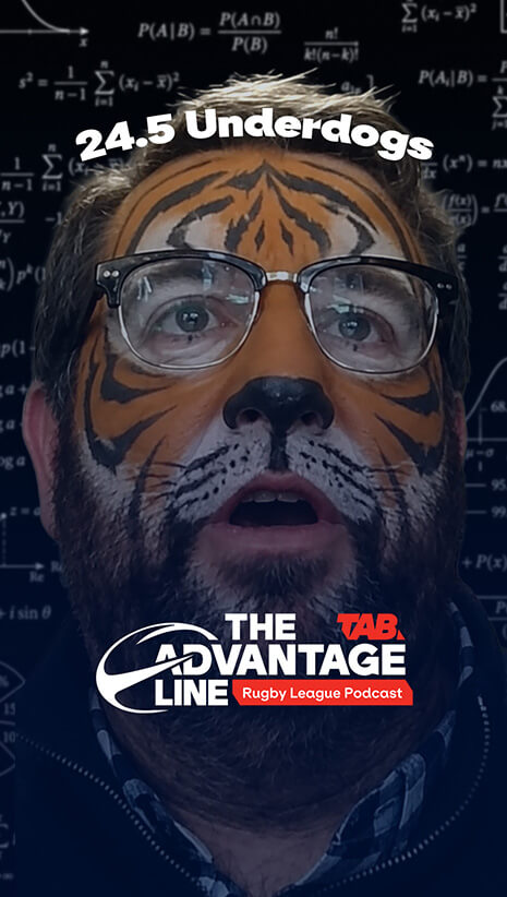 24.5 Underdogs | The Advantage Line Podcast